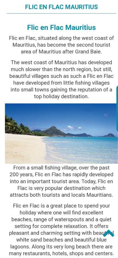Ssvilla Flic-en-Flacq Dış mekan fotoğraf
